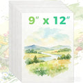 Watercolor Paper 9"x12", Cold Press Water Color Paper, Loose Drawing Paper | by Donyang