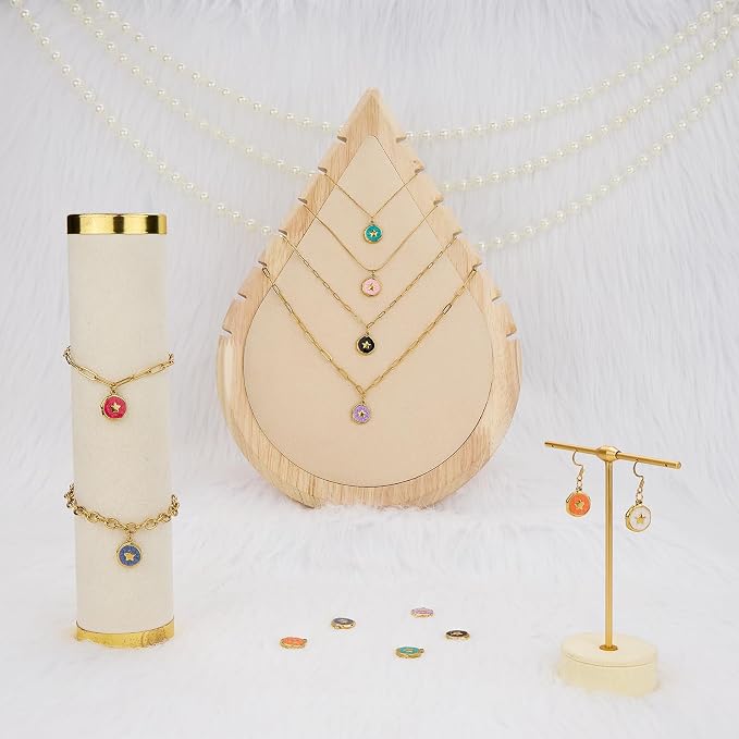 UMAOKANG 8PCS Jewelry Making Charms Bulk - Image 6