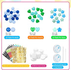 Kpop Theme Party Decorations Christmas Giant Friendship Bracelet Garland Kit - Image 6