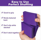 Purple Card Sleeve 200 Pack Compatible - Image 4