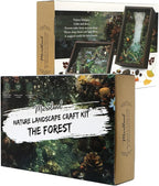 Microland Calming Craft Kits for Adults DIY Zen Forest Landscape Resin Craft - Image 9