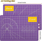 A5 Self-Healing Cutting Mat, Small Cutting Mat, Professional Double Sided - Image 2