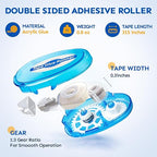 TMOL 4 Pack Scrapbook Tape, 26 Ft x 0.31 in Double Sided Tape Roller, Permanent - Image 2