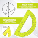 EBOOT Student Geometry Math Set, Drawing Compass and 6 Inch Swing Arm - Image 7