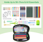 Large Pencil Case for Boys, Durable Kids Pencil Pouch for School, Wide Opening - Image 4