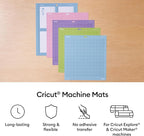 Cricut LightGrip Cutting Mats 12in x 12in | Reusable Cutting Mats - Image 2