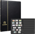 MUDOR 6 Rows Stamp Collection Book, Stamp Albums by MUDOR