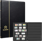 MUDOR 6 Rows Stamp Collection Book, Stamp Albums - Image 6