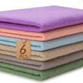 XSEINO 6 Rolls 12"x35" Large Felt Sheets, 1.4mm Thick Nonwoven Fabric by XSEINOiscreating%EF%BC%81