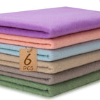 XSEINO 6 Rolls 12"x35" Large Felt Sheets, 1.4mm Thick Nonwoven Fabric by XSEINOiscreating%EF%BC%81