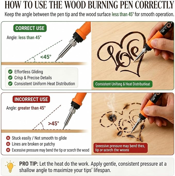 K KERNOWO Wood Burning Tool Kit - Image 3