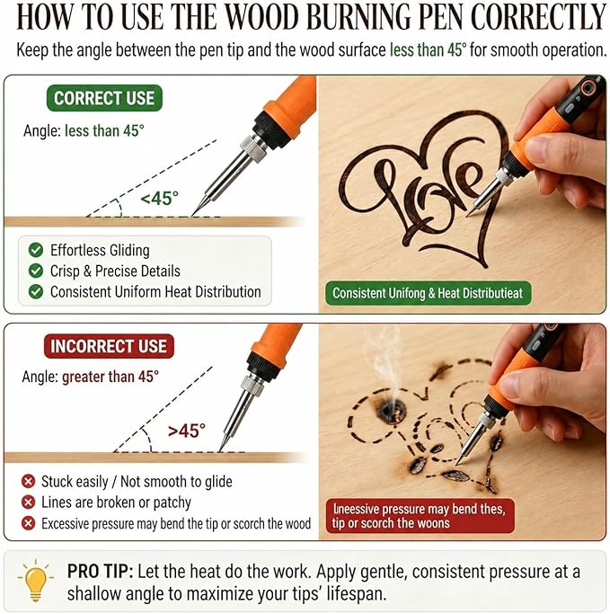 K KERNOWO Wood Burning Kit - Image 4