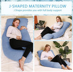 Chilling Home Pregnancy Pillow, U Shaped Pregnancy Pillows - Image 6