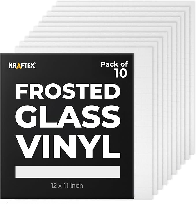 Frosted Vinyl for Glass Compatible by Kraftex
