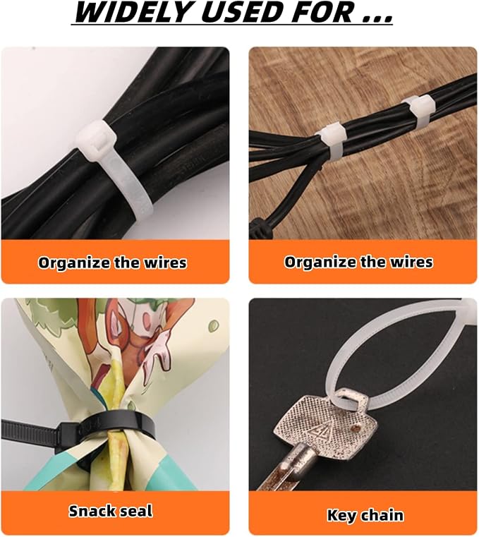 Zip Ties 12 inch Heavy Duty Zip Ties - Image 7