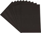 CleverDelights 8" x 12" Black Foam Sheets by CleverDelights