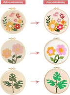 Pllieay 3 Set Punch Needle Embroidery Starter Kits Include Instruction - Image 5
