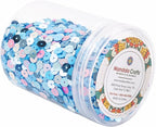 Mandala Crafts 6mm Flat Round Pastel Sequins - Image 4