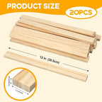 Wood Strips Slats Wooden Dowels - Image 3