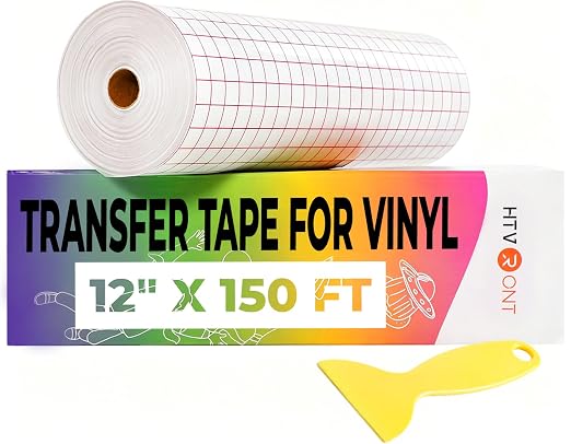 HTVRONT Transfer Tape for Vinyl, Medium Tack, For Self Adhesive Vinyl, For - Image 8