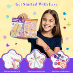 TingingYuli Friendship Bracelet Making Kit, 3-Layer Storage Box, Gift 6-12 | - Image 5