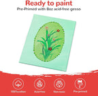 100 Pack 8x10 Inch Flat Canvas Boards - Image 4