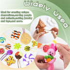 50 Pack White Air Dry Foam Clay, 17.6oz Super Light Modeling Foam Clay - Image 5