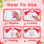 Tintnut Summer Watermelon Heat Transfer Vinyl, easy cut & weed, stretch washable - Image 4