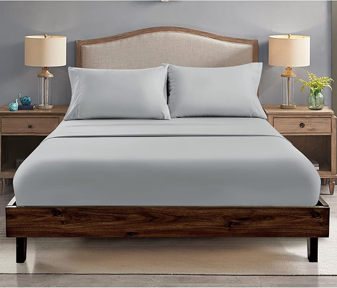 FreshCulture King Fitted Sheets, Bulk Pack of 6, Deep Pocket, Soft Microfiber - Image 7
