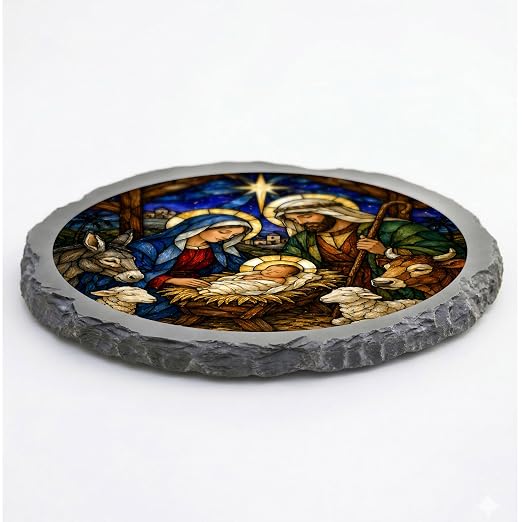 Magnolia Garden 10-Inch Christmas Nativity Stepping Stone - Image 3