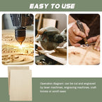 6 Pack Plywood Sheets, Unfinished Wood Boards Blanks - Image 3