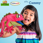 Living Puppets - Cammy the Chameleon, 16-Inch Plush Hand Puppet - Image 3