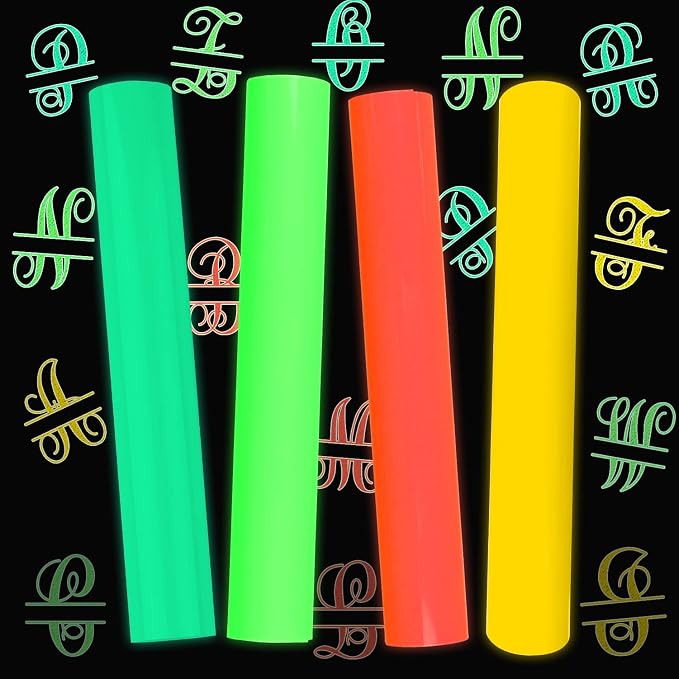 TransWonder Glow in The Dark 3D Puff Vinyl Heat Transfer - Image 2