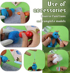 SOCNITC Needle Felting Kit for Beginners, Wool Roving 40 Rolls, Felting Needles - Image 5