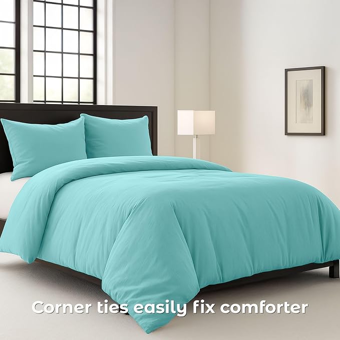 Pure Bedding California King Duvet Cover - Image 5