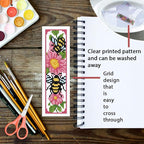 ORIGACH 6 Set Bees Cross Stitch Bookmark Kit - Image 3