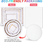 7 Pack Stretched Canvases for Painting, Round Canvas - Image 2