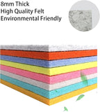 8 MM Thick Felt Furniture Pads, 15’’ x 12’’ Gray Felt Pads - Image 4