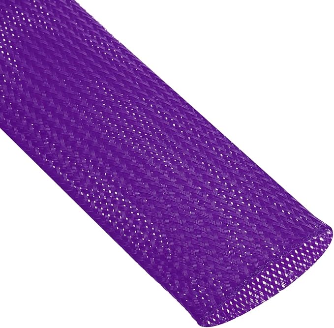 uxcell Expandable Sleeving, 2-inch 10ft Cable Sleeve - Image 2