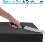 FoamRush 10"x 36" x 36" Charcoal Square Foam, Seat Cushion Replacement - Image 4