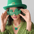 Green and White Beads, Kandi Beads Hair Beads - Image 2