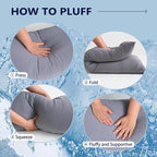 DOWNCOOL Large Body Pillow Insert - Image 6