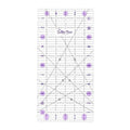 The Quilted Bear Rectangular Acrylic Quilting Ruler, Precise Bold Lines by TheQuiltedBearsProducts