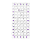 The Quilted Bear Rectangular Acrylic Quilting Ruler, Precise Bold Lines by TheQuiltedBearsProducts