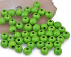 AD Beads Wood Spacer Loose Wooden Craft Beads Big Hole Beads Assorted - Image 3