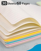 Dynta Mini Lined Notebooks Bulk 60 Packs A6 Small Pocket Notebooks Ruled Page - Image 4
