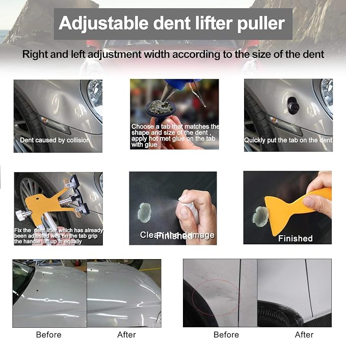 GLISTON Auto Dent Puller Kit - Image 7