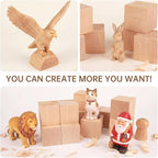Basswood Carving Blocks - Image 7