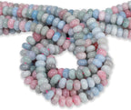 Songxi 5x8mm Natural A+ Morganite Rondelle Beads, Gemstone - Image 8