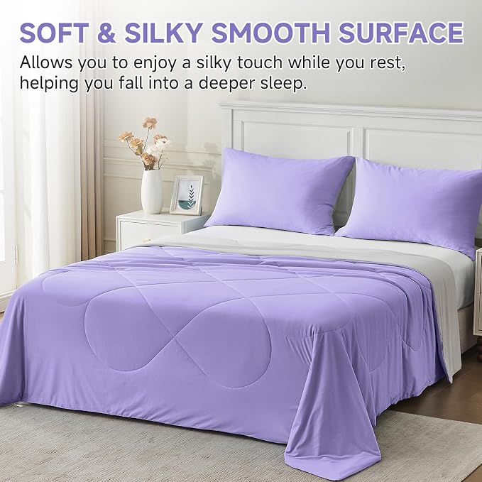 HOMFINE Cooling Comforter for Hot Sleepers - Image 4